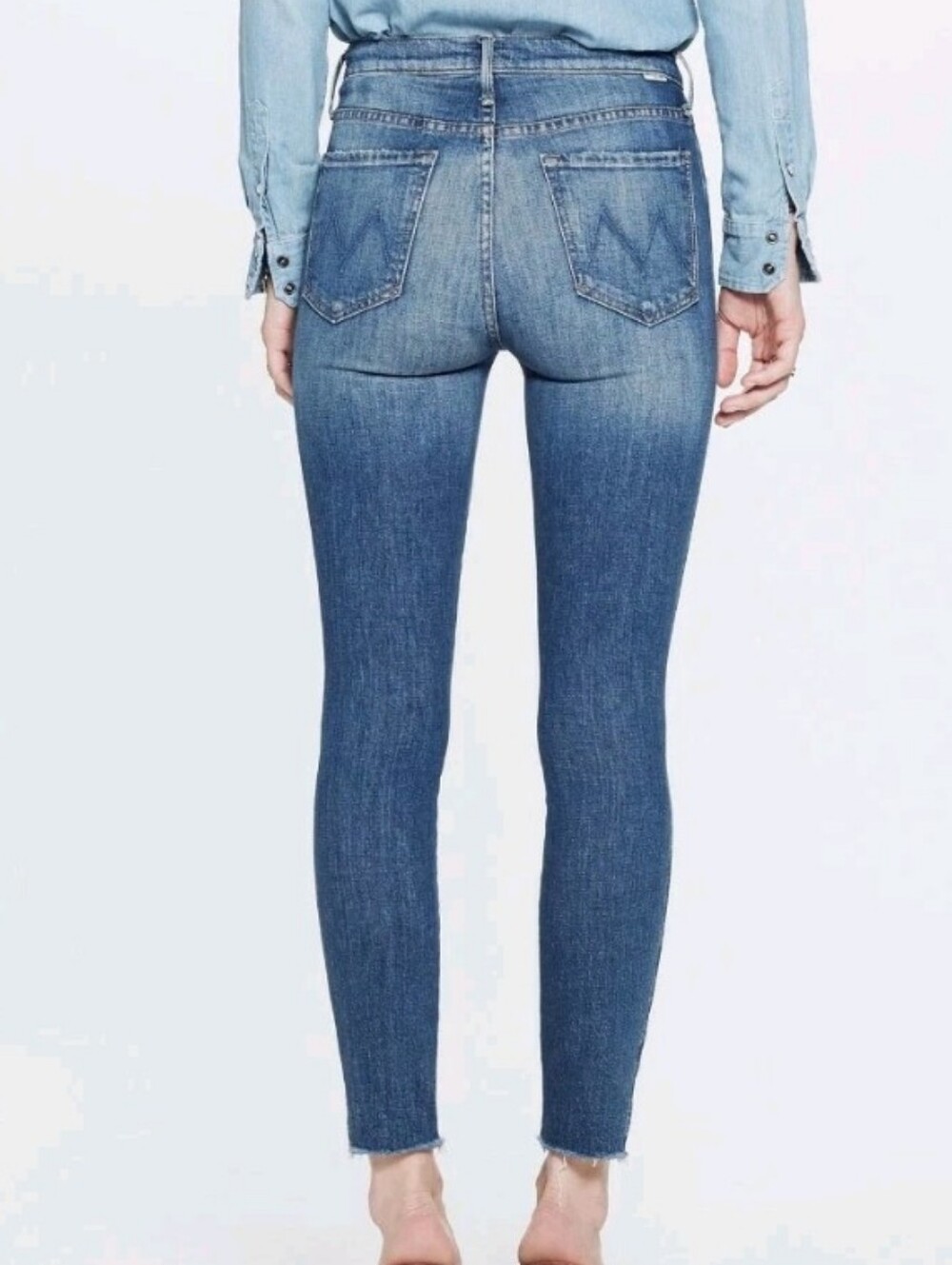 Mother Denim The VAMP Fray Jeans-Crack the Whip | Size 28